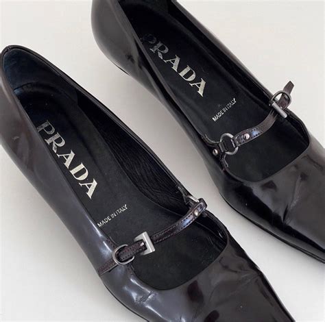 vintage prada mary janes